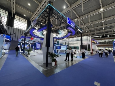 2023南京軟博會236展臺設計 科技與服務的融合創(chuàng)新